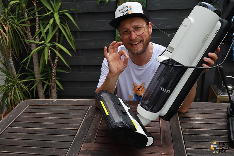 Der Tineco Cool One S5 wird im Test gezeigt.
